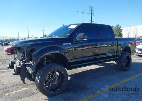 2018 Ford F-150 Lariat from USA, damaged, VIN 1FTEW1EG4JFB59375